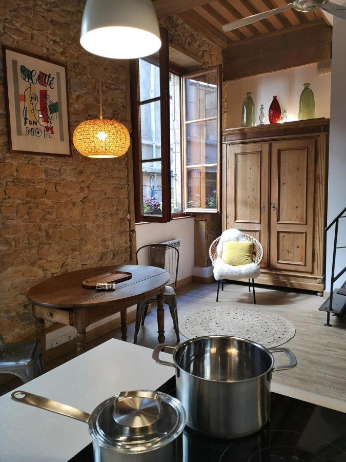 Апартаменти Authentic Loft With Mezzanine & Exposed Stones Heart Of Ліон Екстер'єр фото