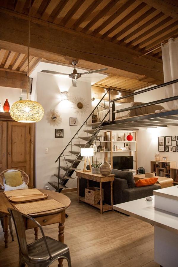 Апартаменти Authentic Loft With Mezzanine & Exposed Stones Heart Of Ліон Екстер'єр фото
